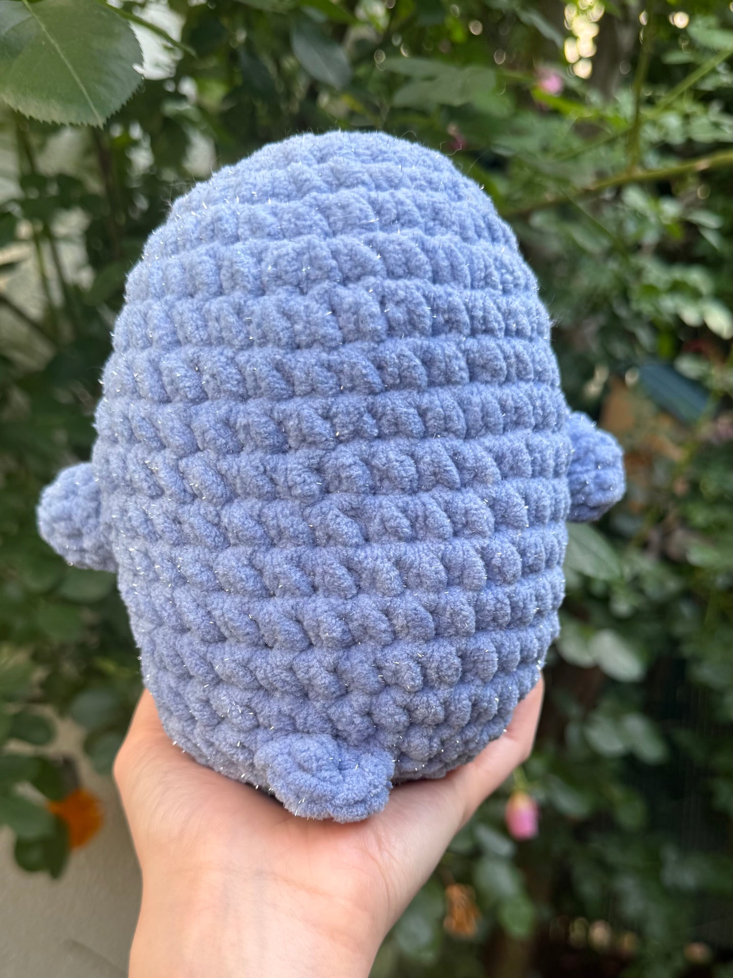 Peluche Pingouin Pailleté Crochet