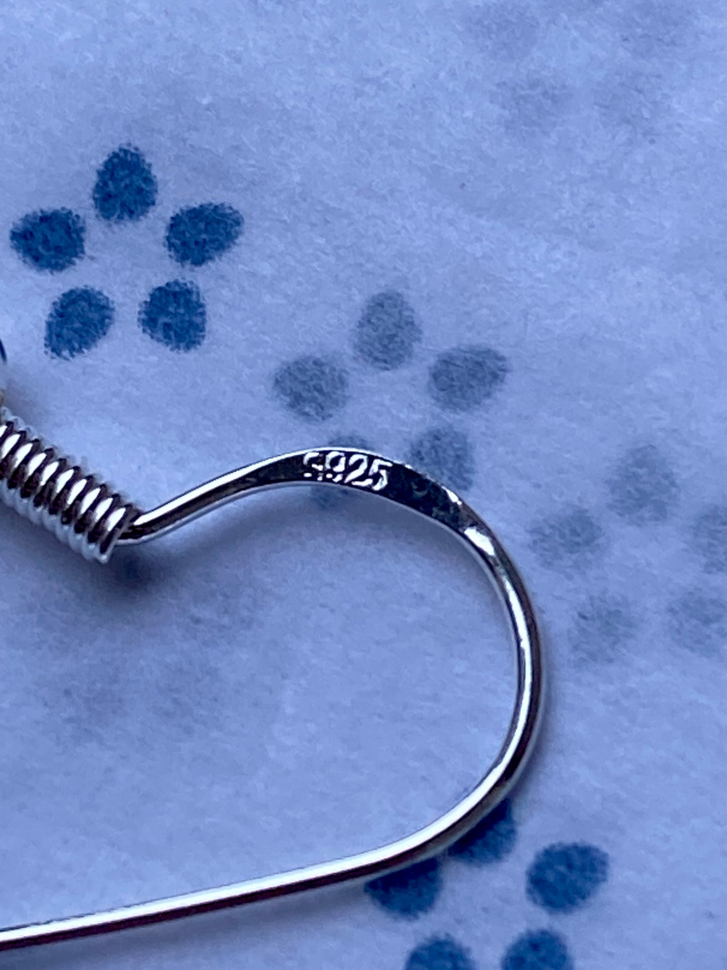 Red Lily of the Valley Earrings