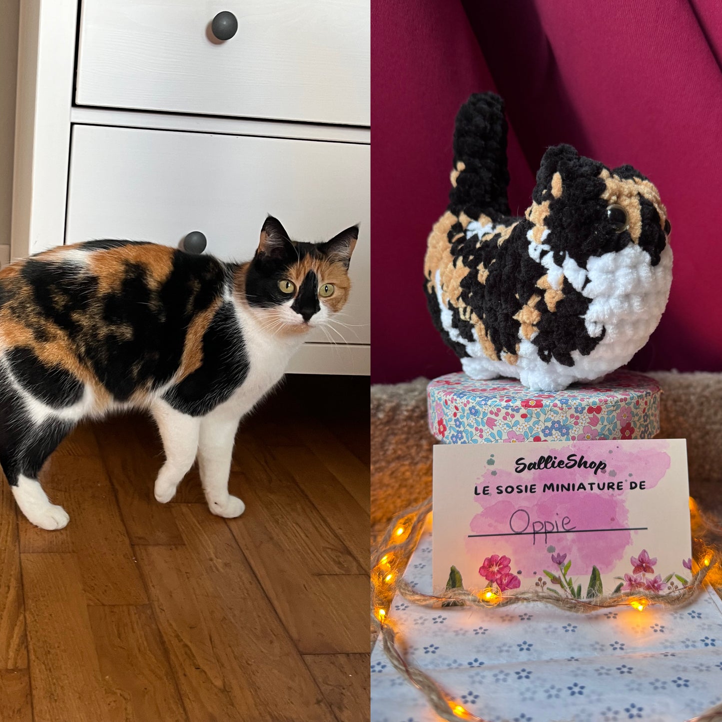 Chat Personnalisable Crochet