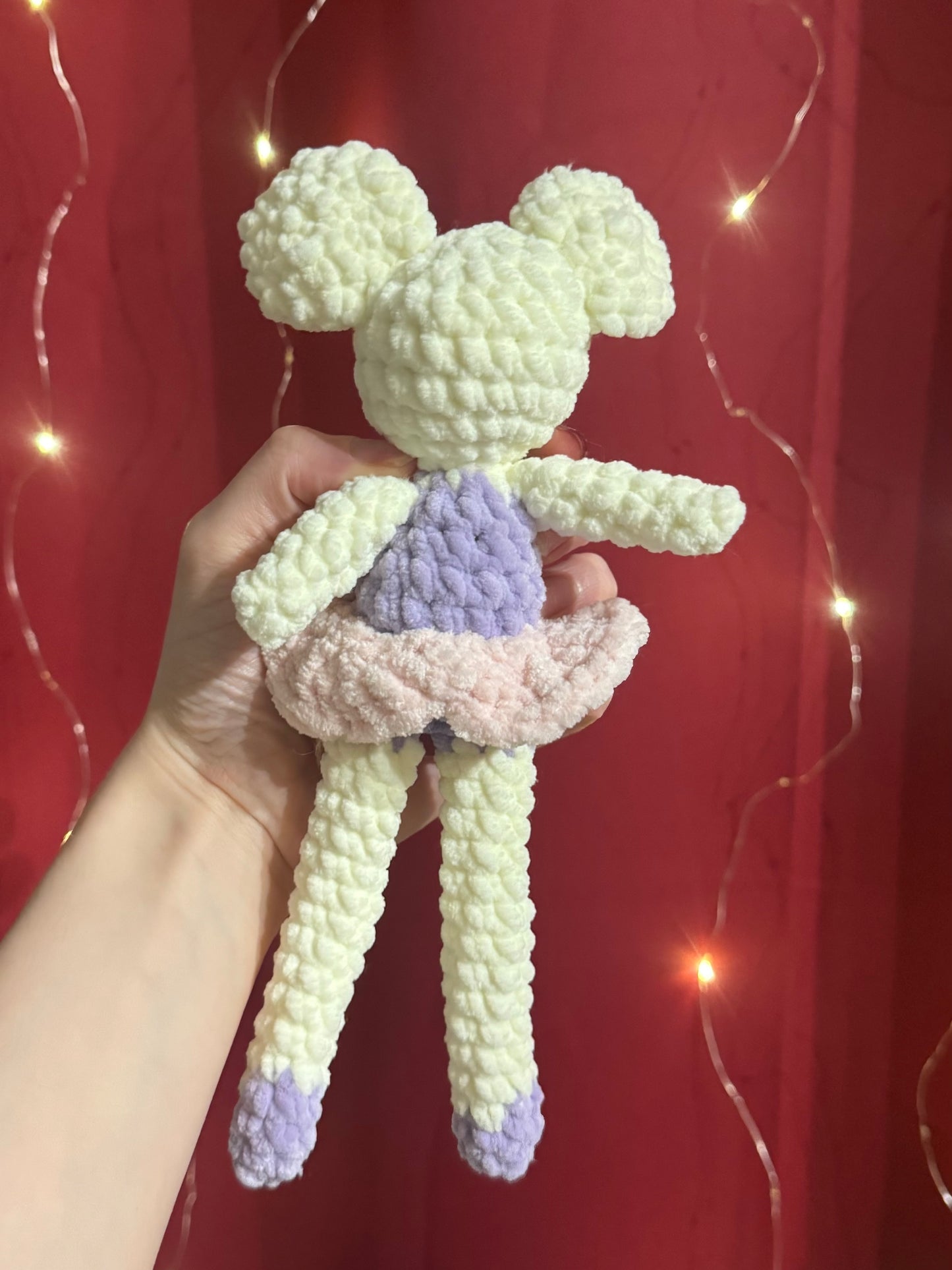 Souris Danseuse Crochet
