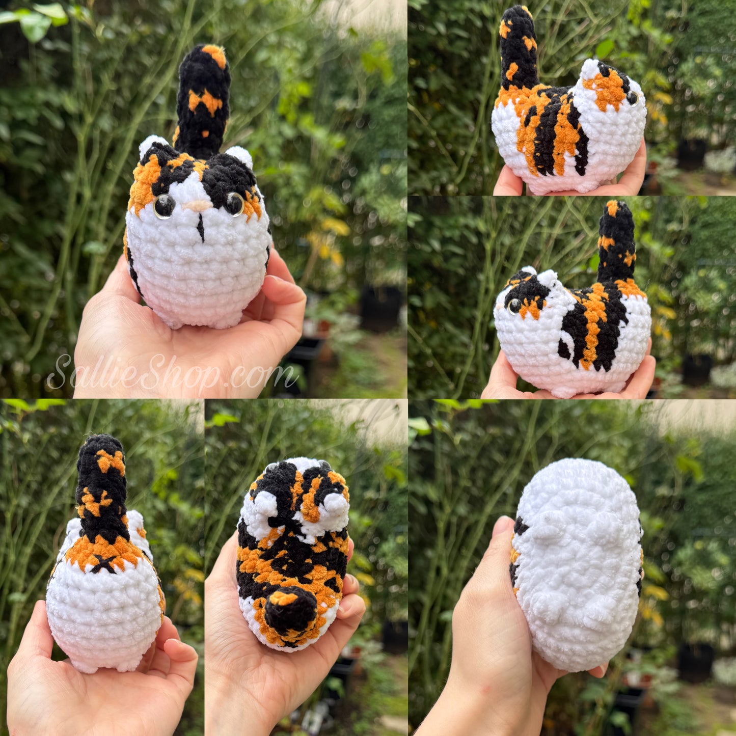 Chat Personnalisable Crochet