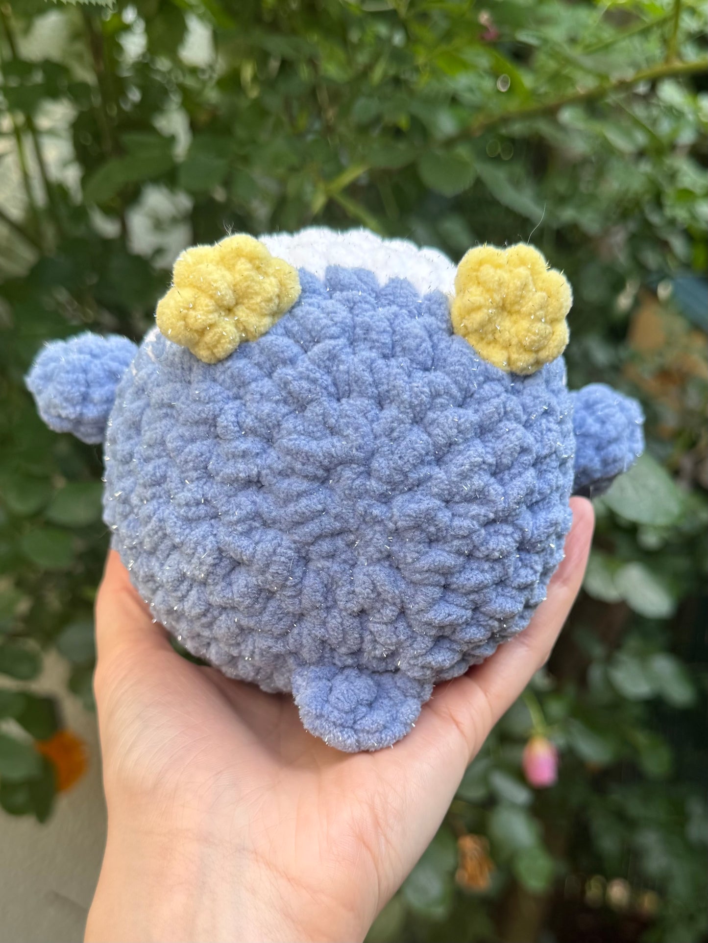 Peluche Pingouin Pailleté Crochet