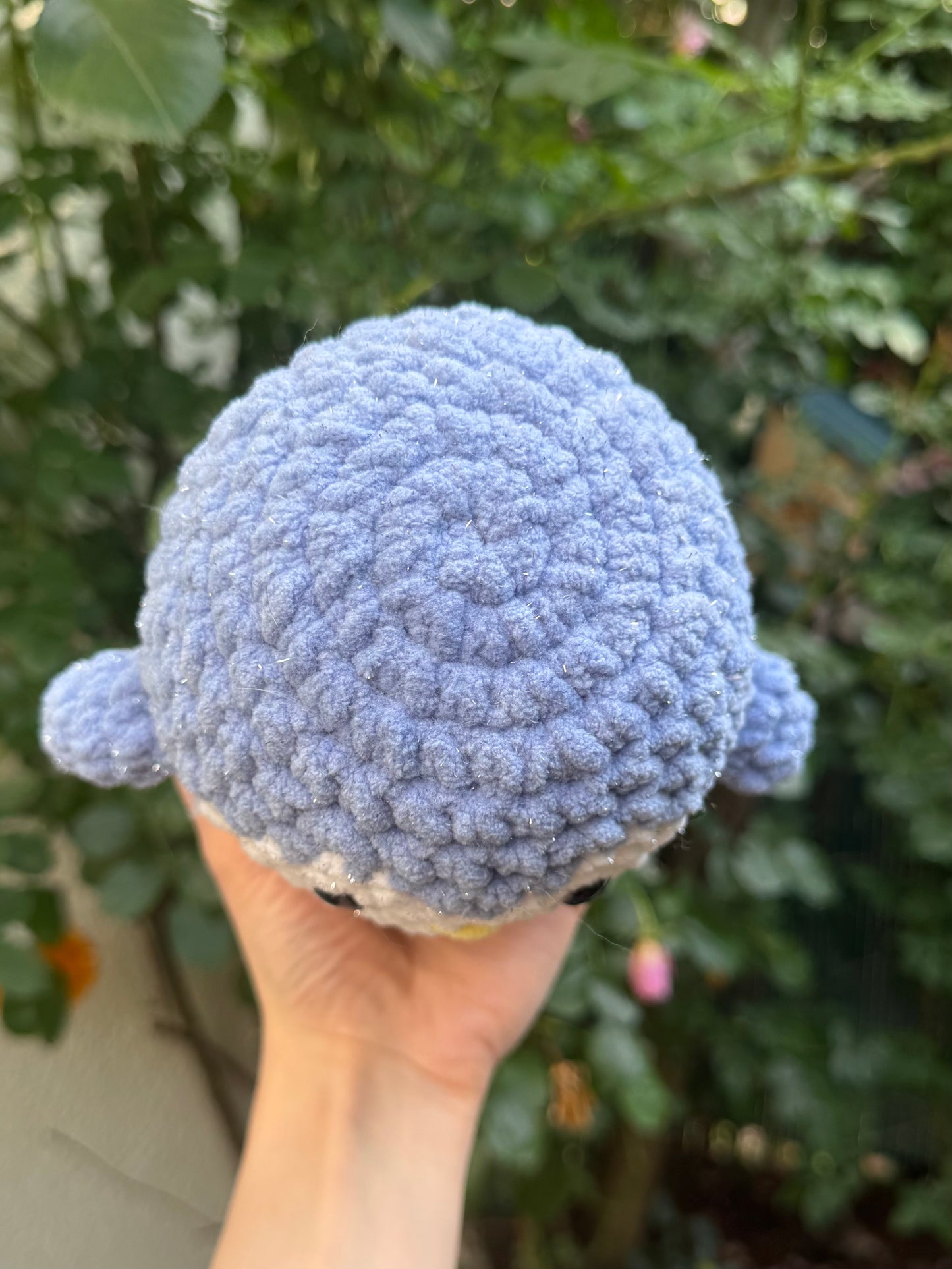 Peluche Pingouin Pailleté Crochet