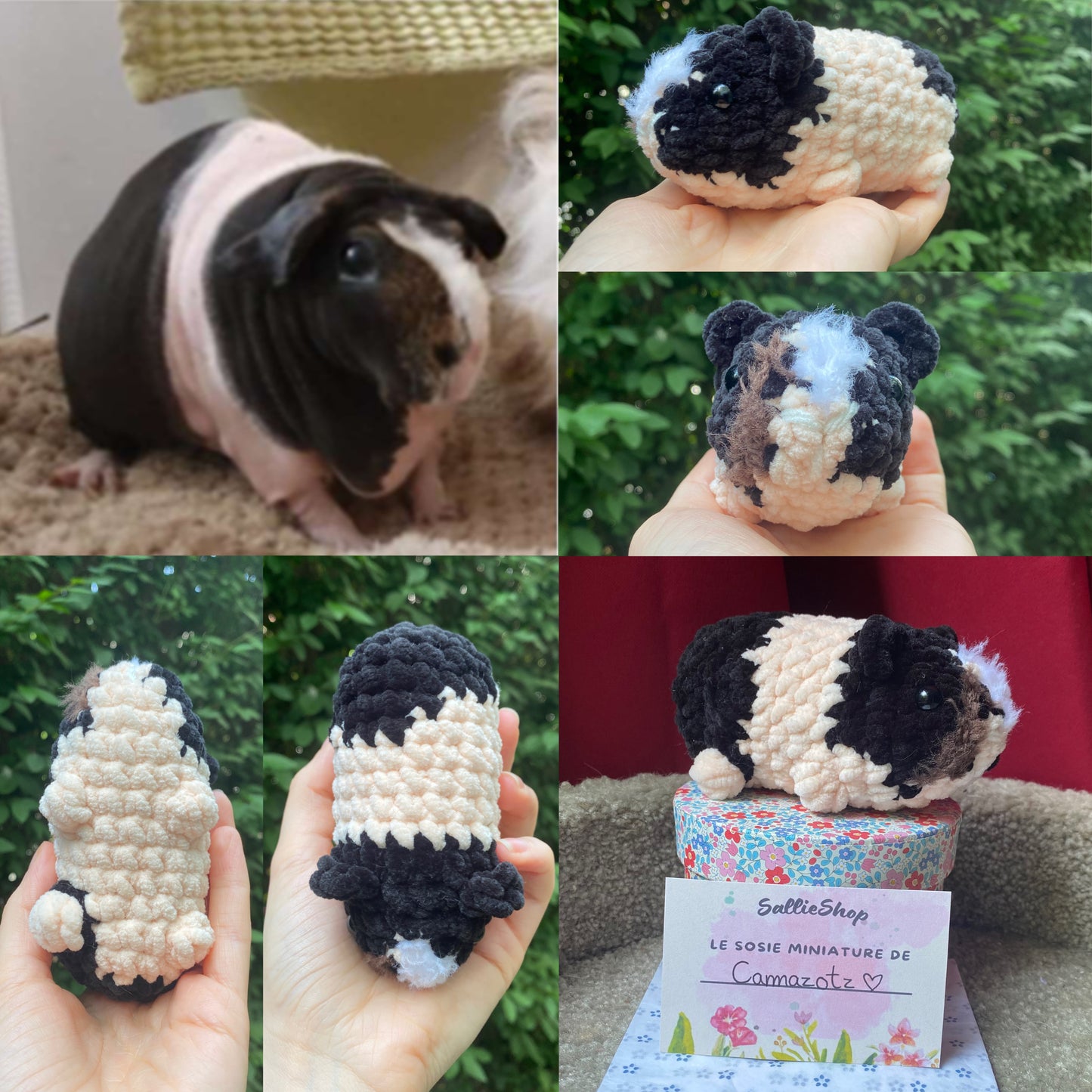 Cochon d’Inde Personnalisable Crochet