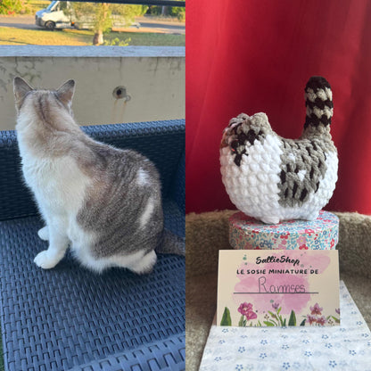Chat Personnalisable Crochet