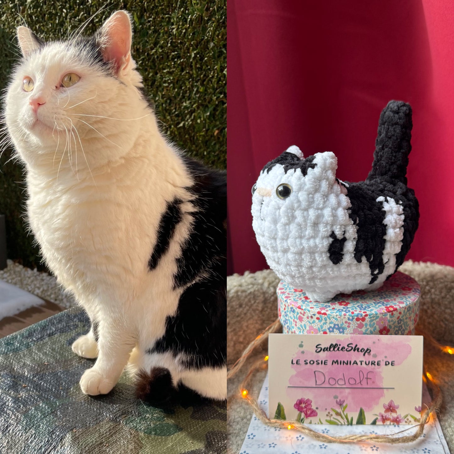 Chat Personnalisable Crochet