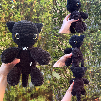Chat Personnalisable Crochet Grand Modèle