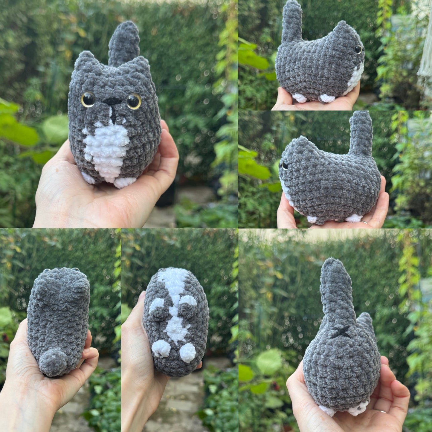 Chat Personnalisable Crochet