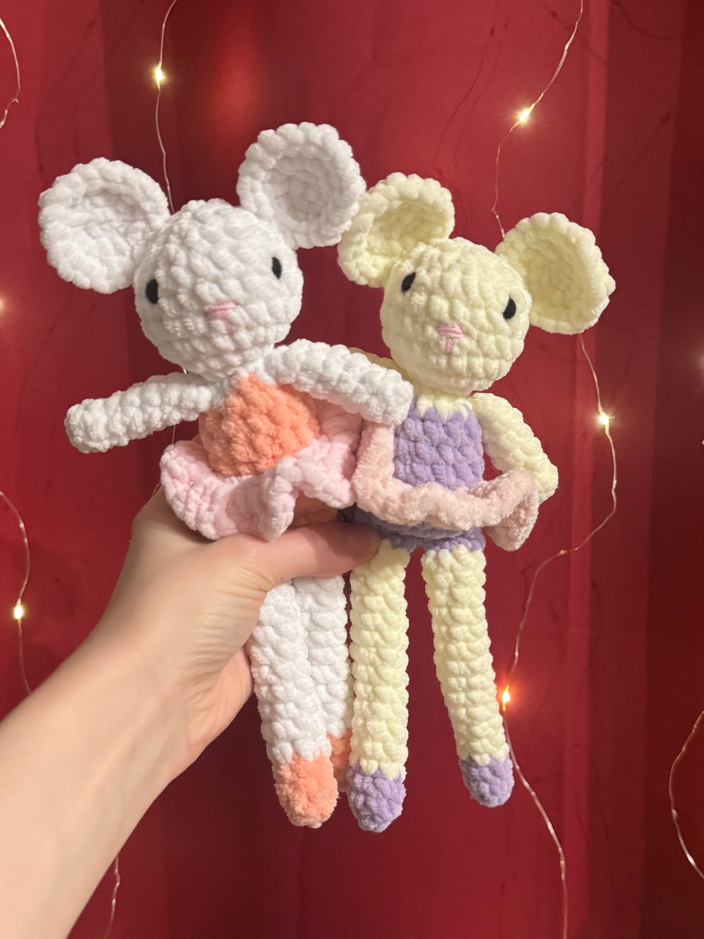Souris Danseuse Crochet