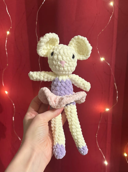 Souris Danseuse Crochet