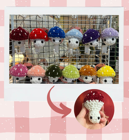 Porte-clés dépliant champignon