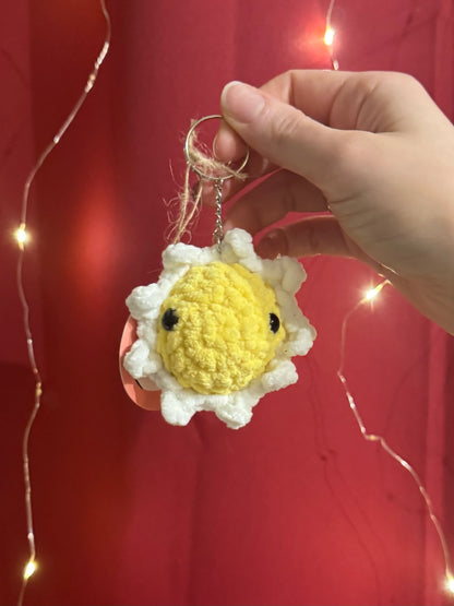 Porte-clés Marguerite Crochet