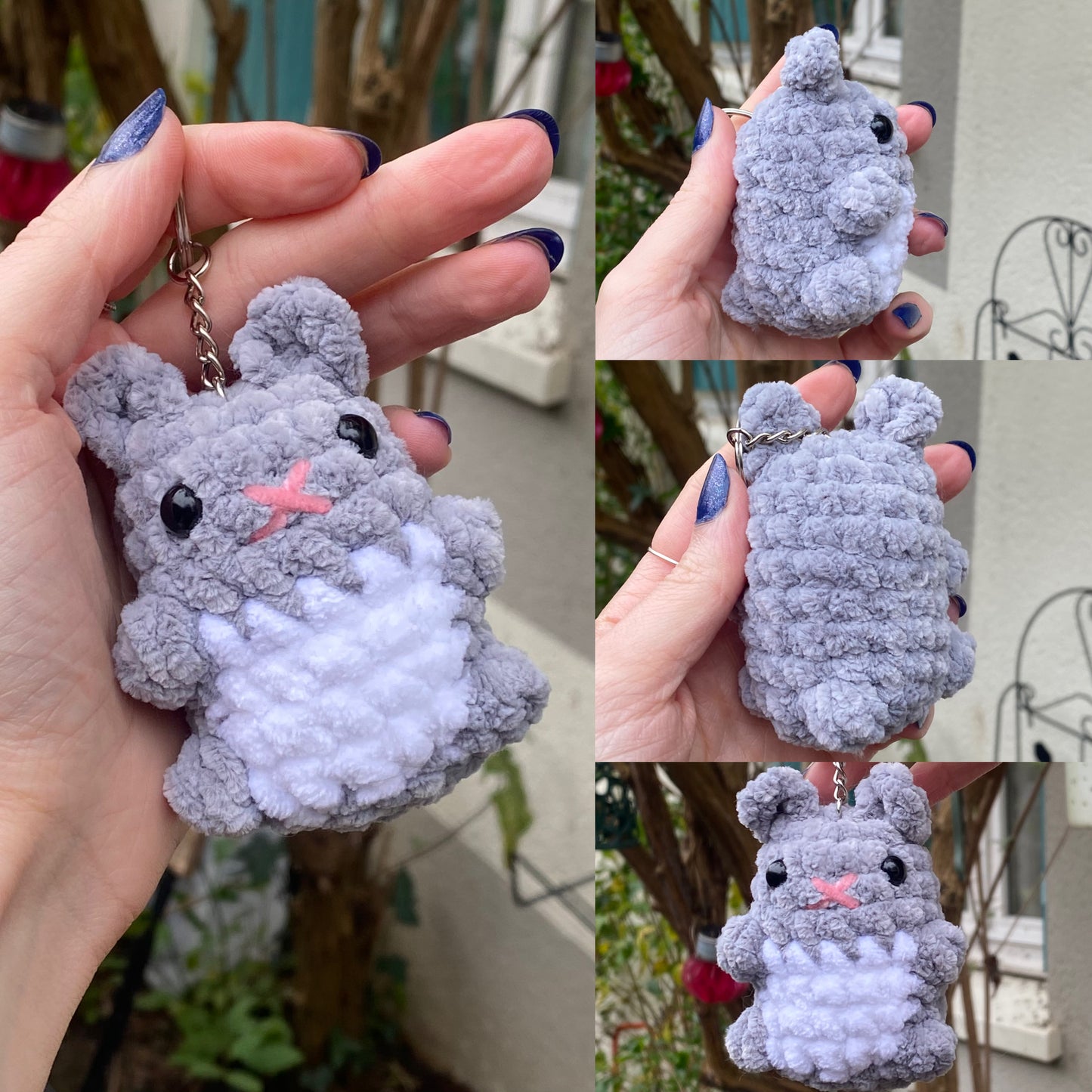 Porte-clés Lapin Crochet Personnalisable