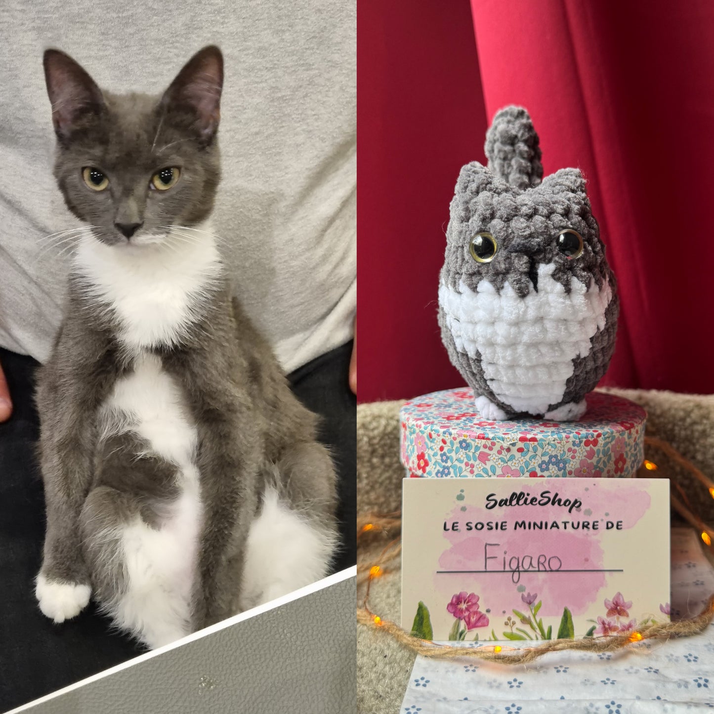 Chat Personnalisable Crochet