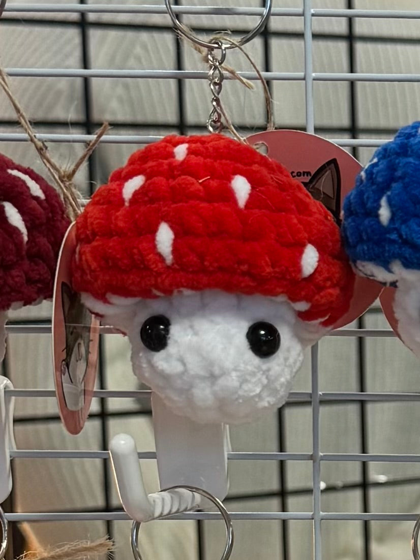 Porte-clés dépliant champignon