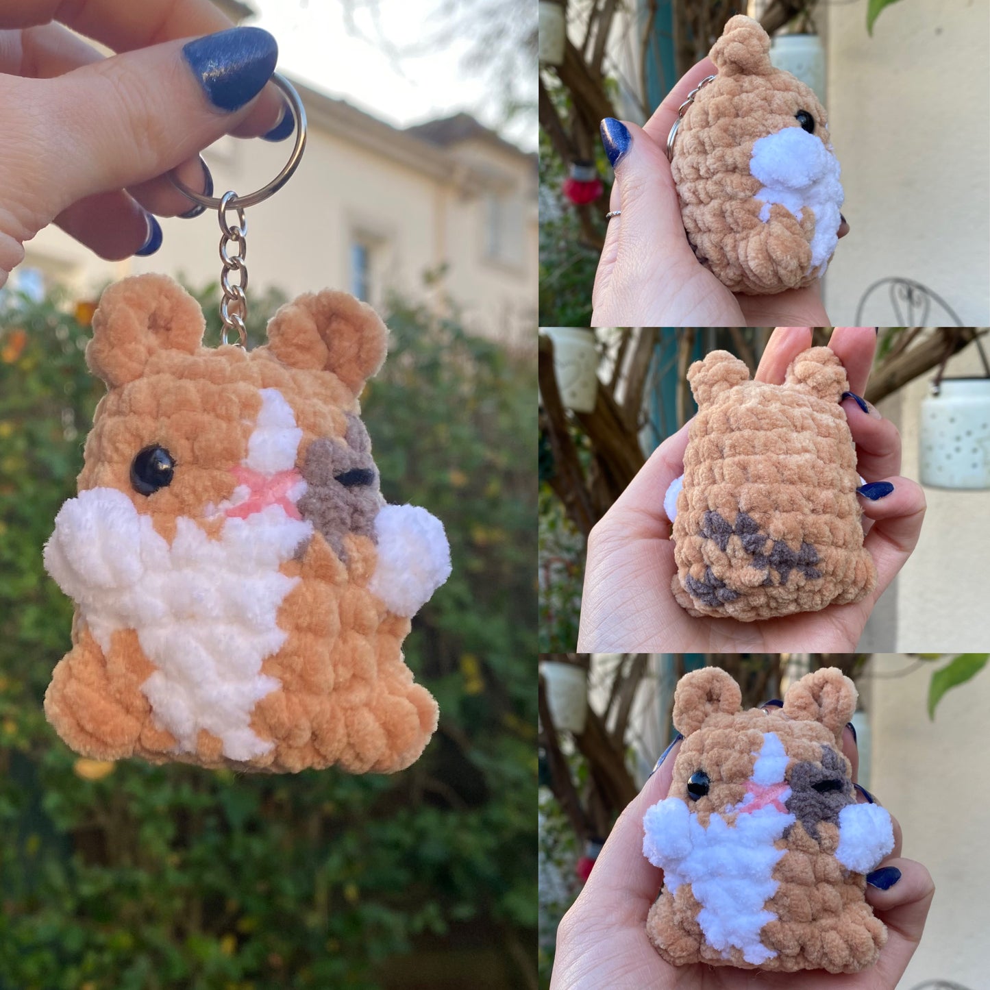 Porte-clés Lapin Crochet Personnalisable