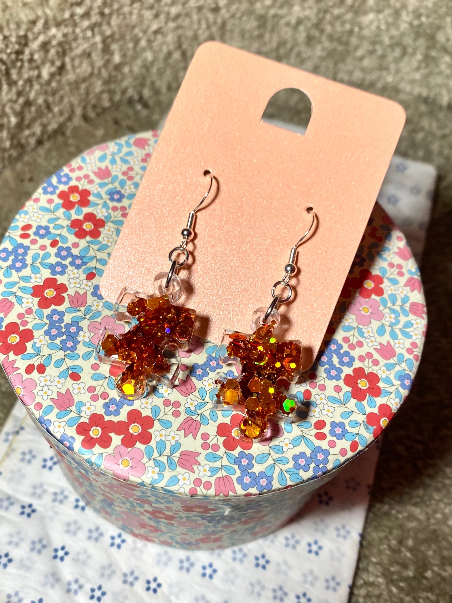 Boucles d’oreilles Puzzle