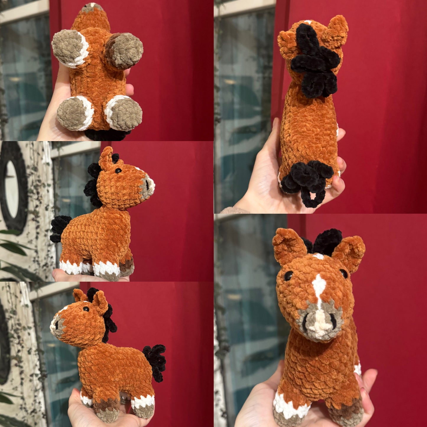 Cheval Personnalisable Crochet