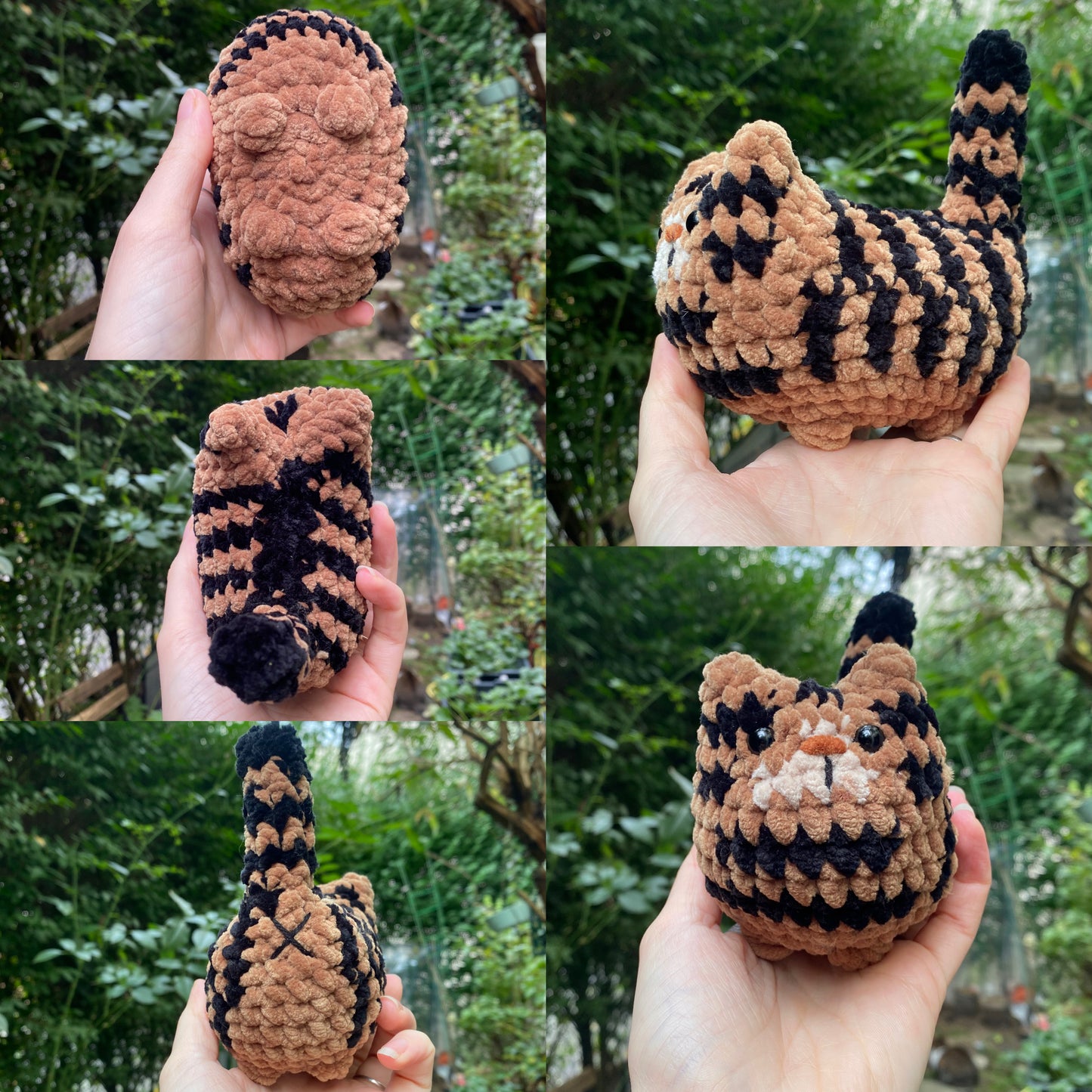 Chat Personnalisable Crochet