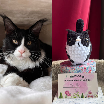 Chat Personnalisable Crochet