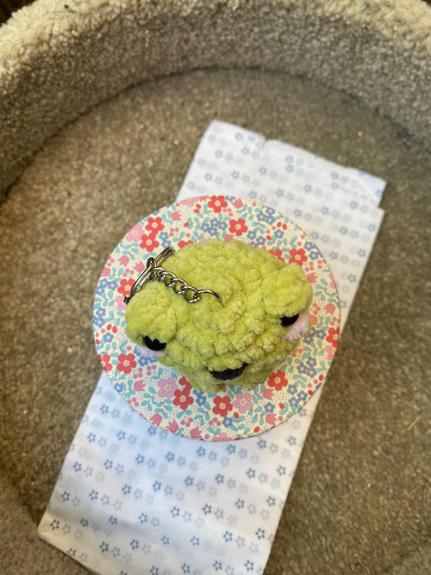 Porte-clé Froggy Crochet