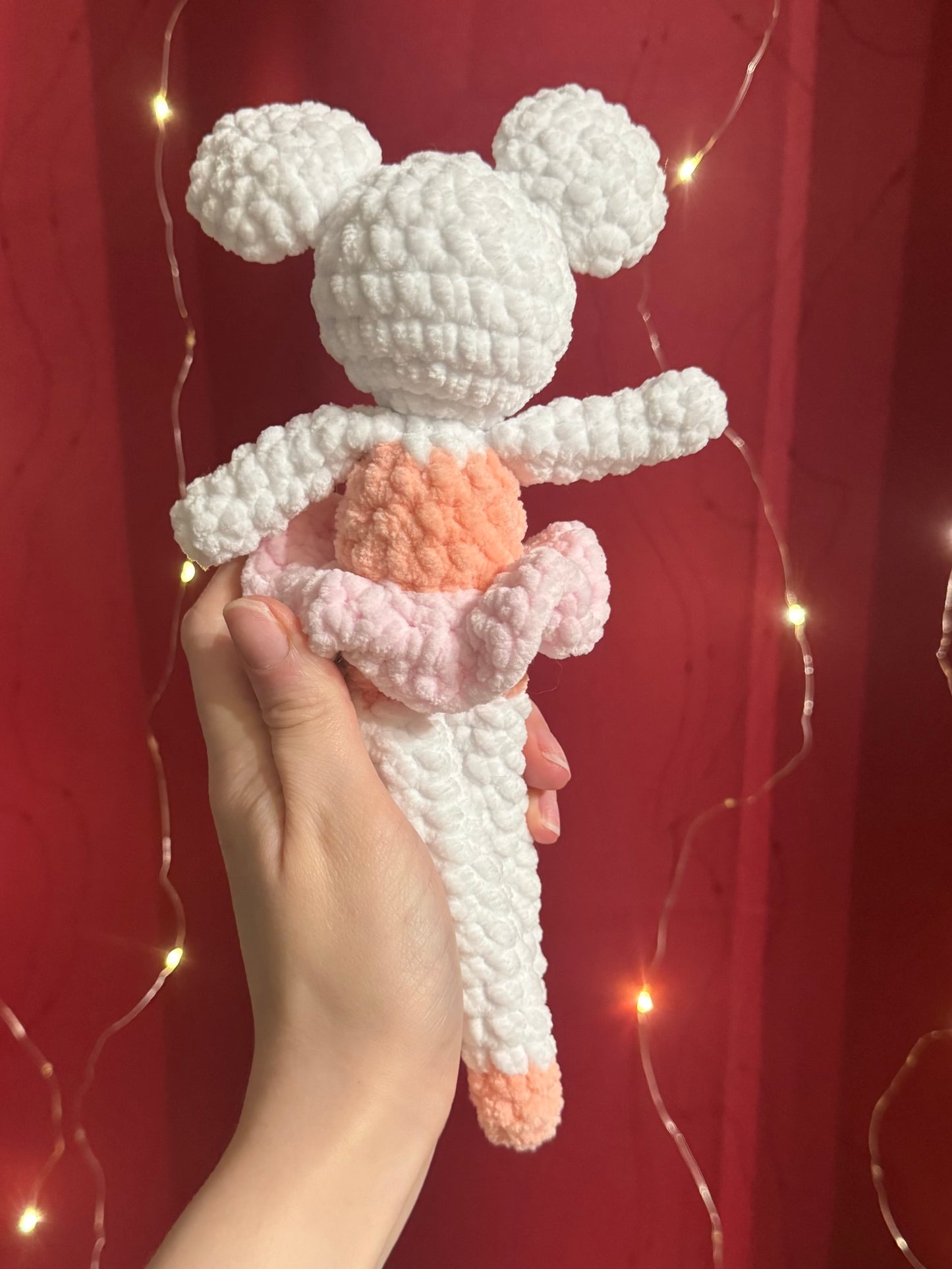 Souris Danseuse Crochet