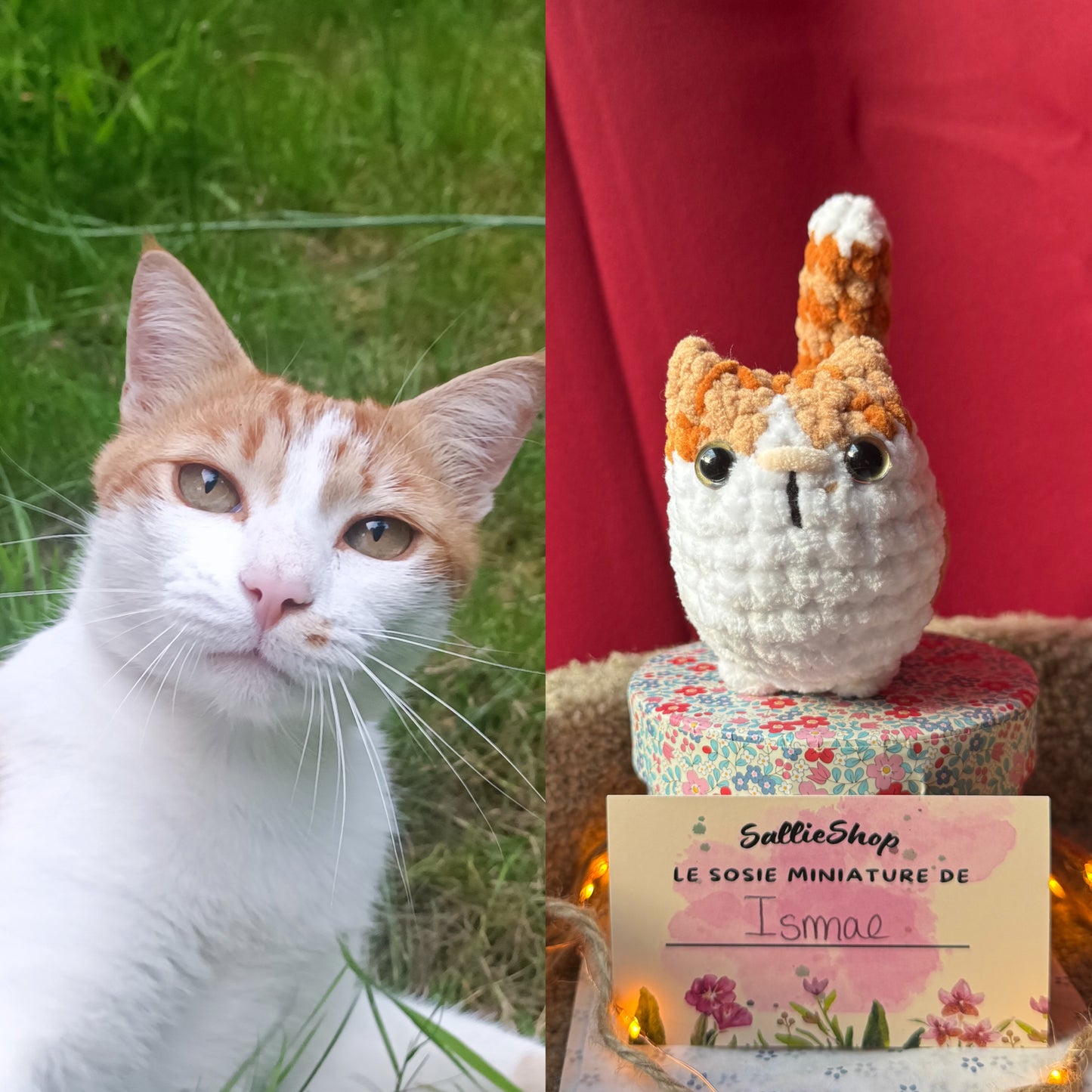 Chat Personnalisable Crochet