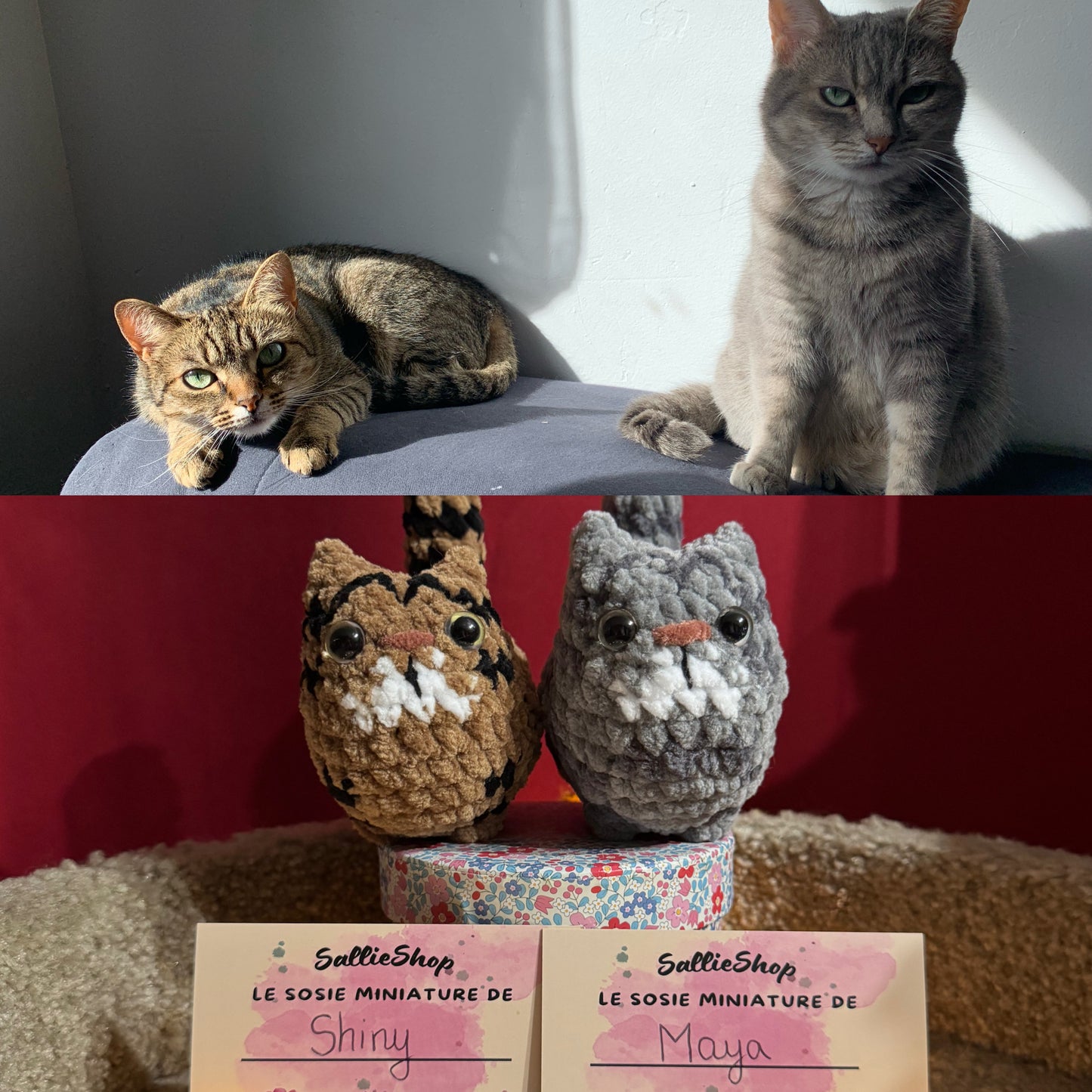 Chat Personnalisable Crochet