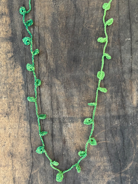 Guirlande de Feuilles Crochet