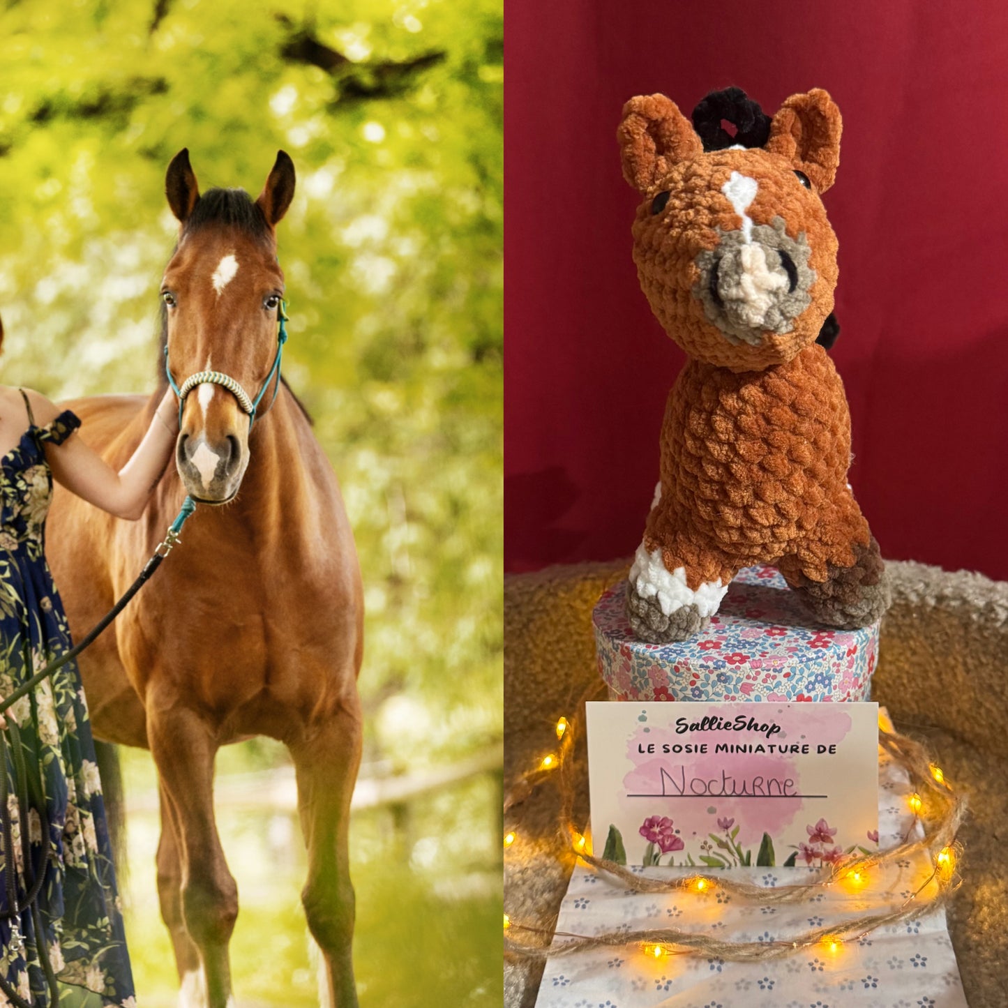 Cheval Personnalisable Crochet