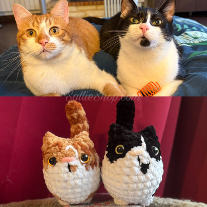 Chat Personnalisable Crochet
