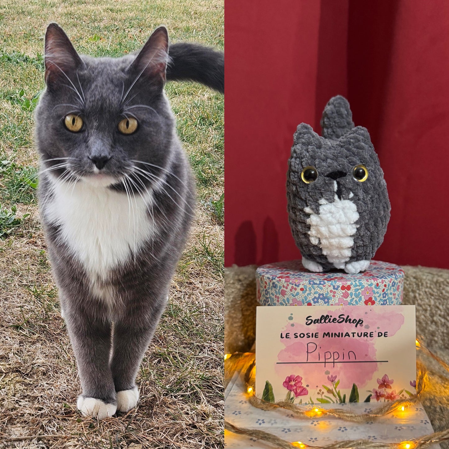 Chat Personnalisable Crochet