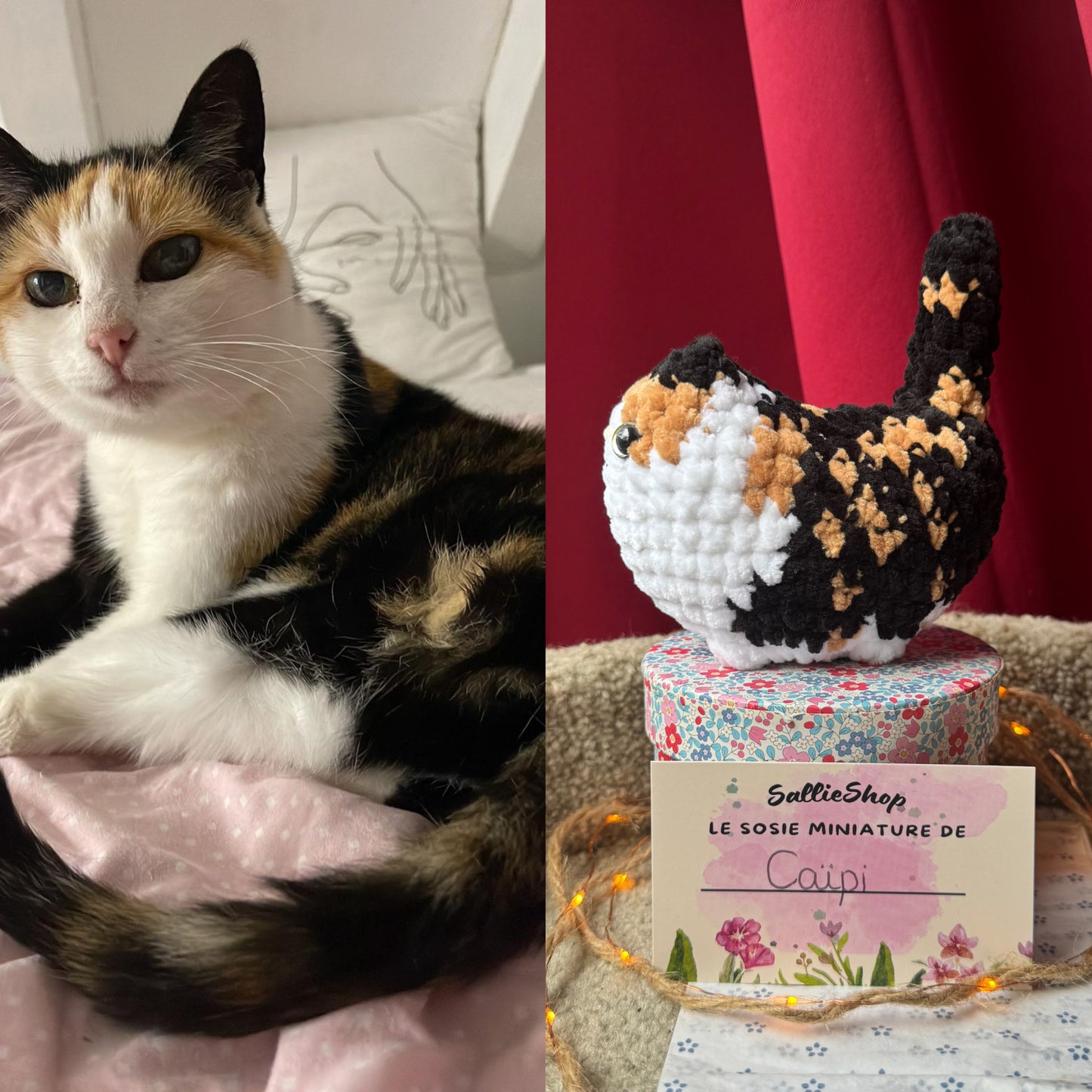 Chat Personnalisable Crochet