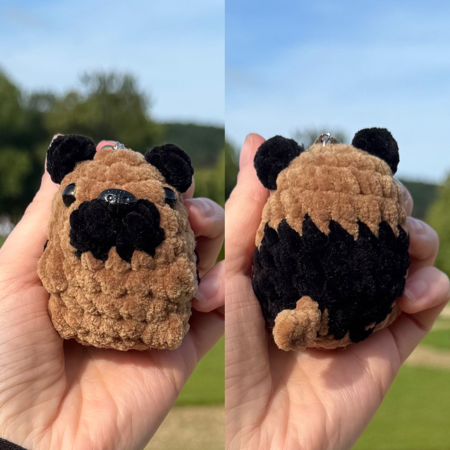 Porte-clés Toutou au Crochet