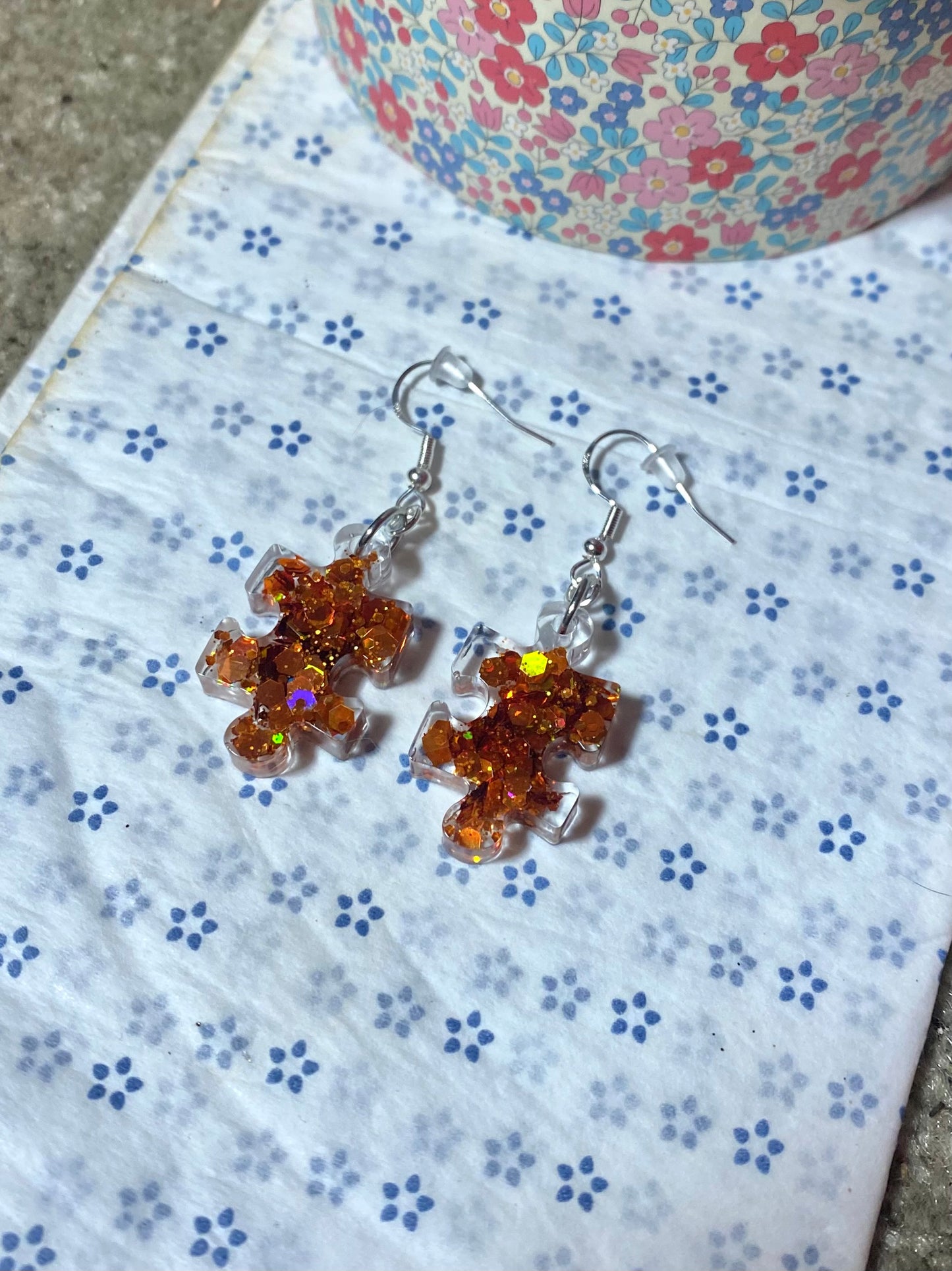 Boucles d’oreilles Puzzle