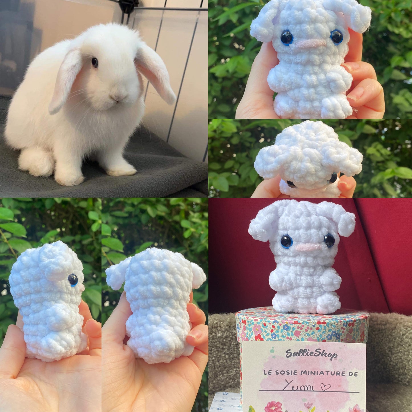 Lapin Personnalisable Crochet