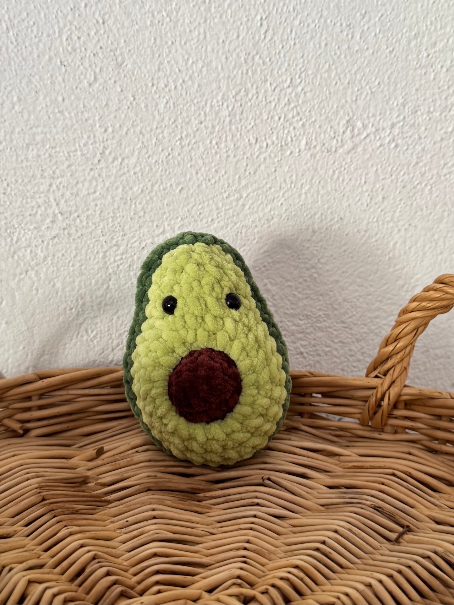 Peluche Avocat au Crochet