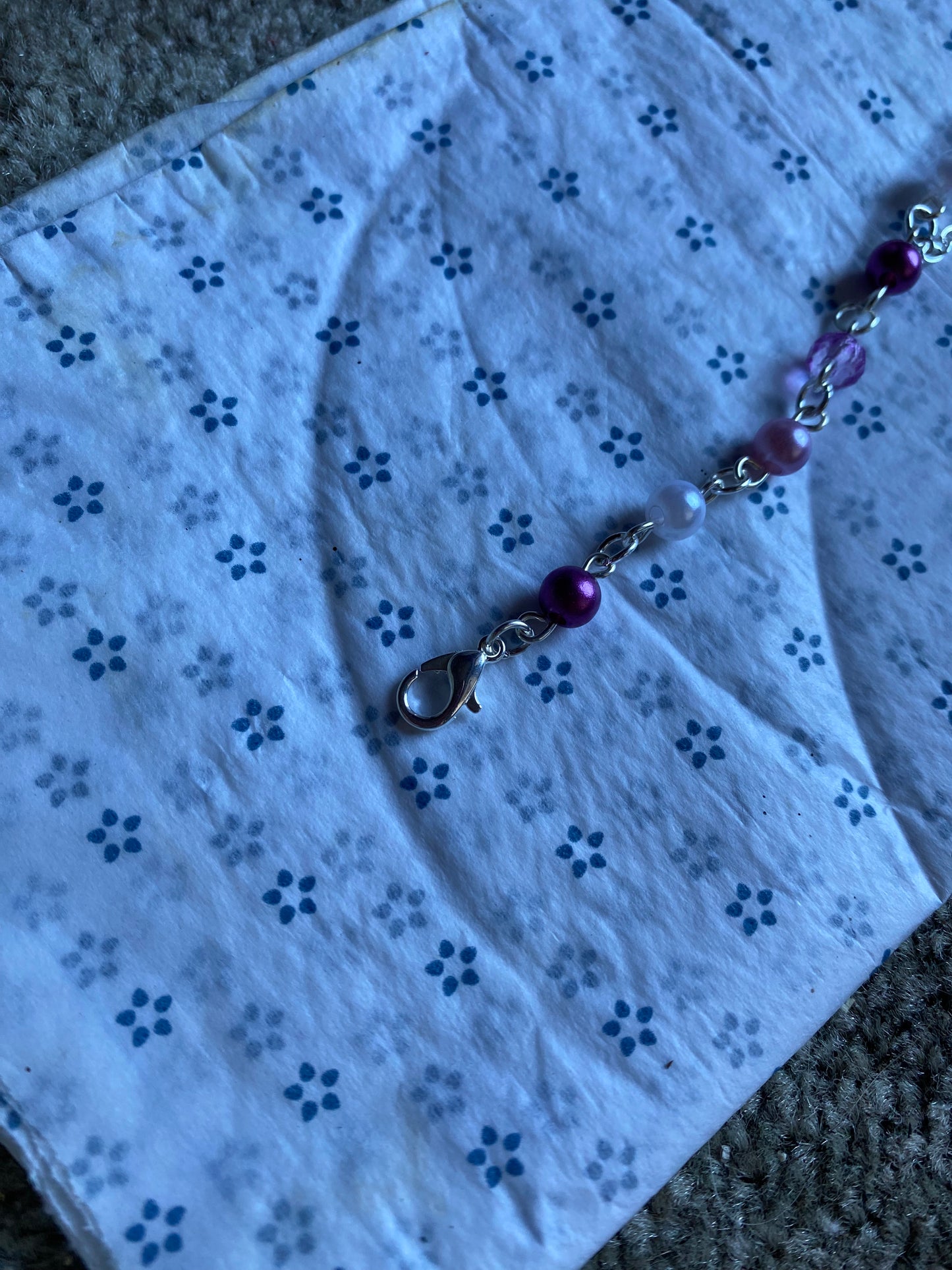 Collier Fée Violet