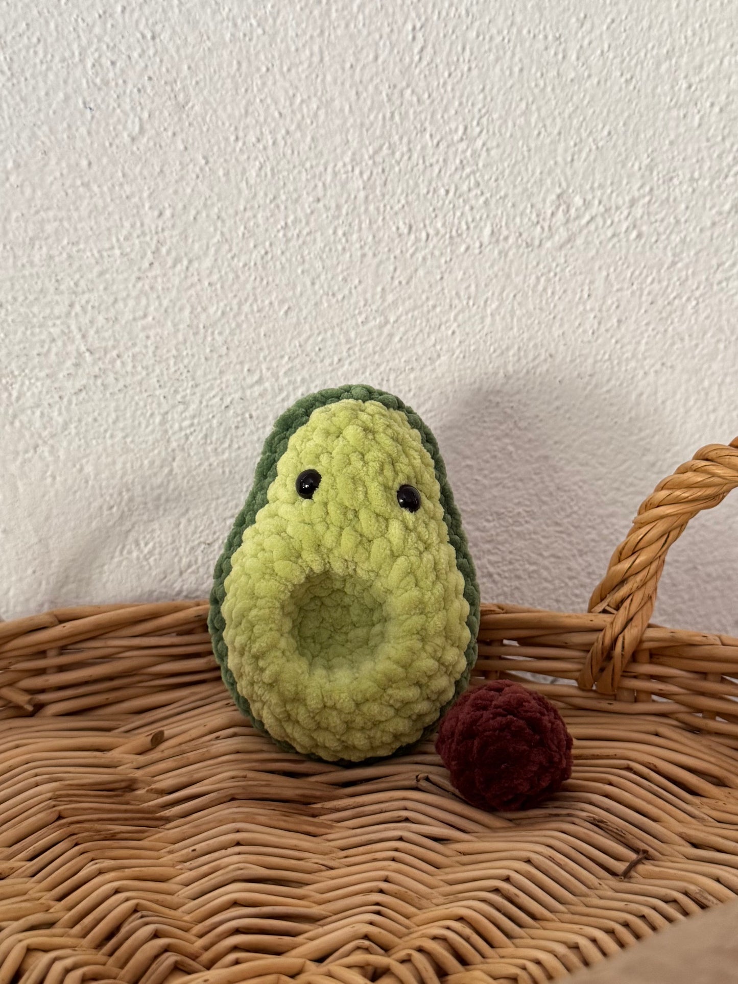 Peluche Avocat au Crochet