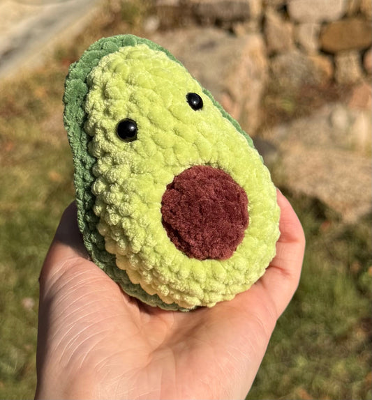 Peluche Avocat au Crochet