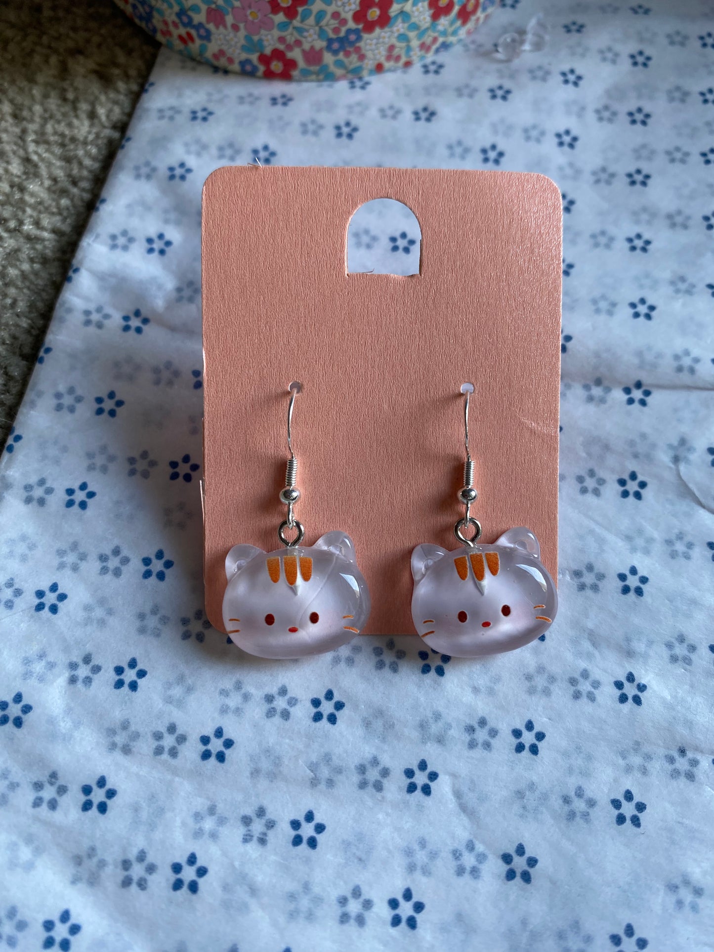 Cat earrings