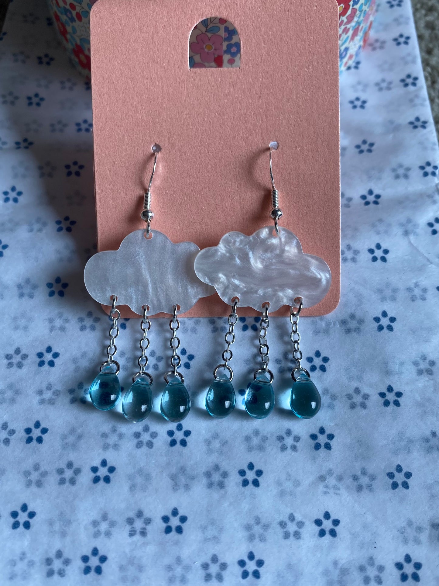 Boucles d’oreilles Nuage