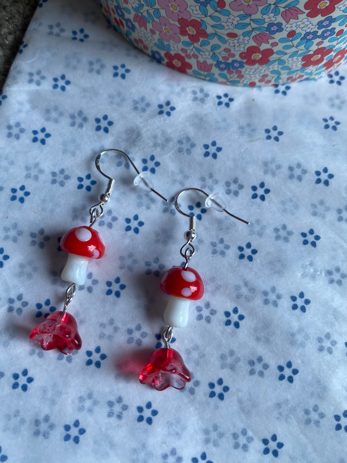 Boucles d’oreilles Champignon