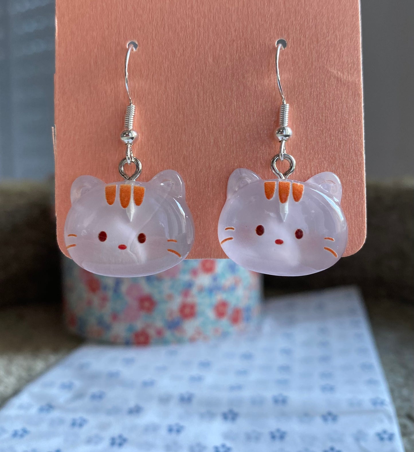 Cat earrings