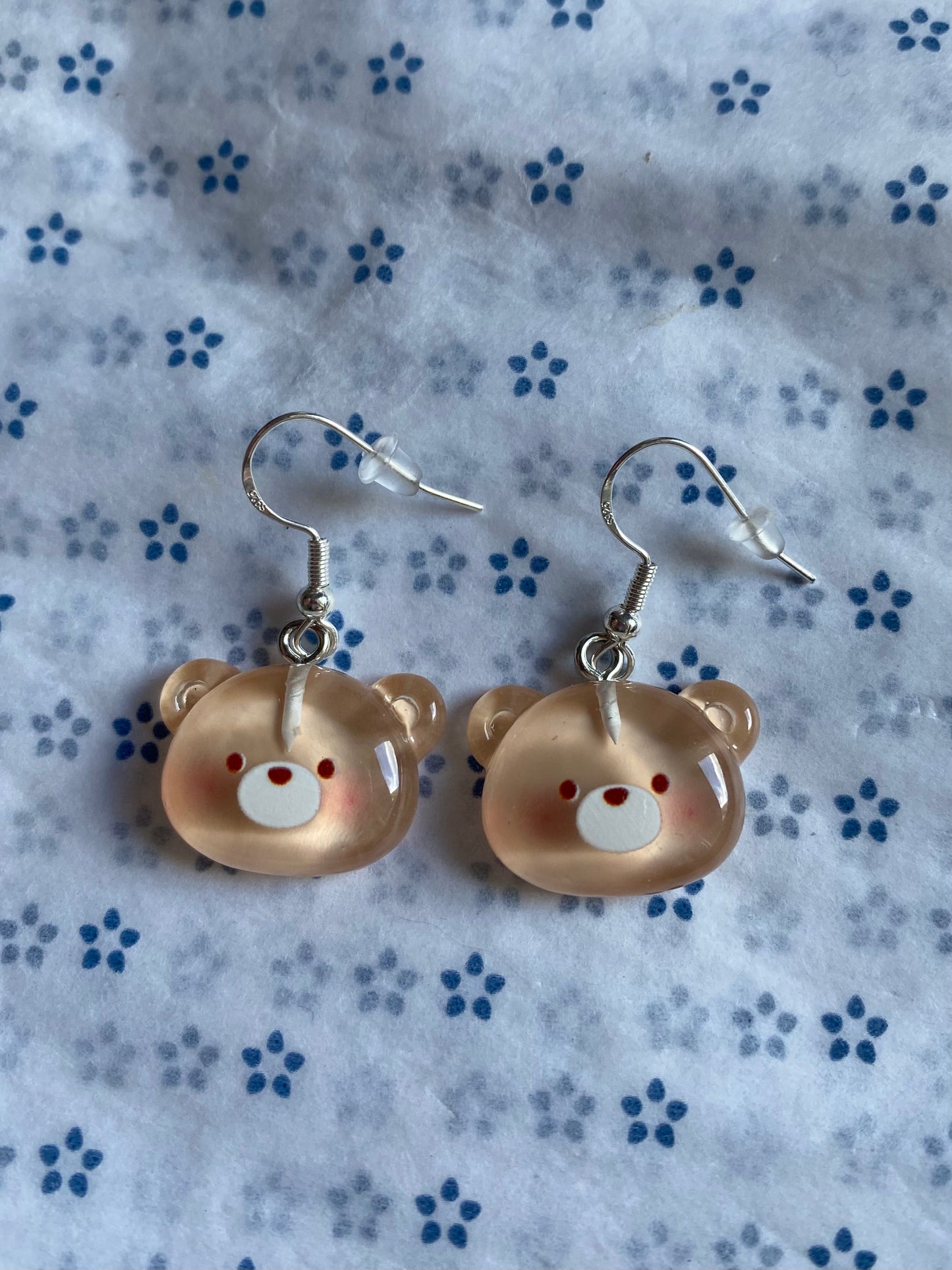 Boucles d’oreilles nounours