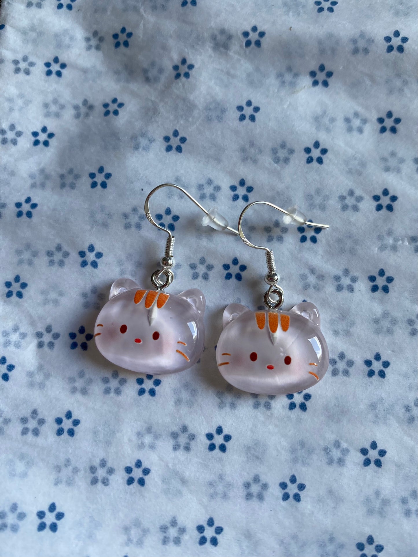 Cat earrings