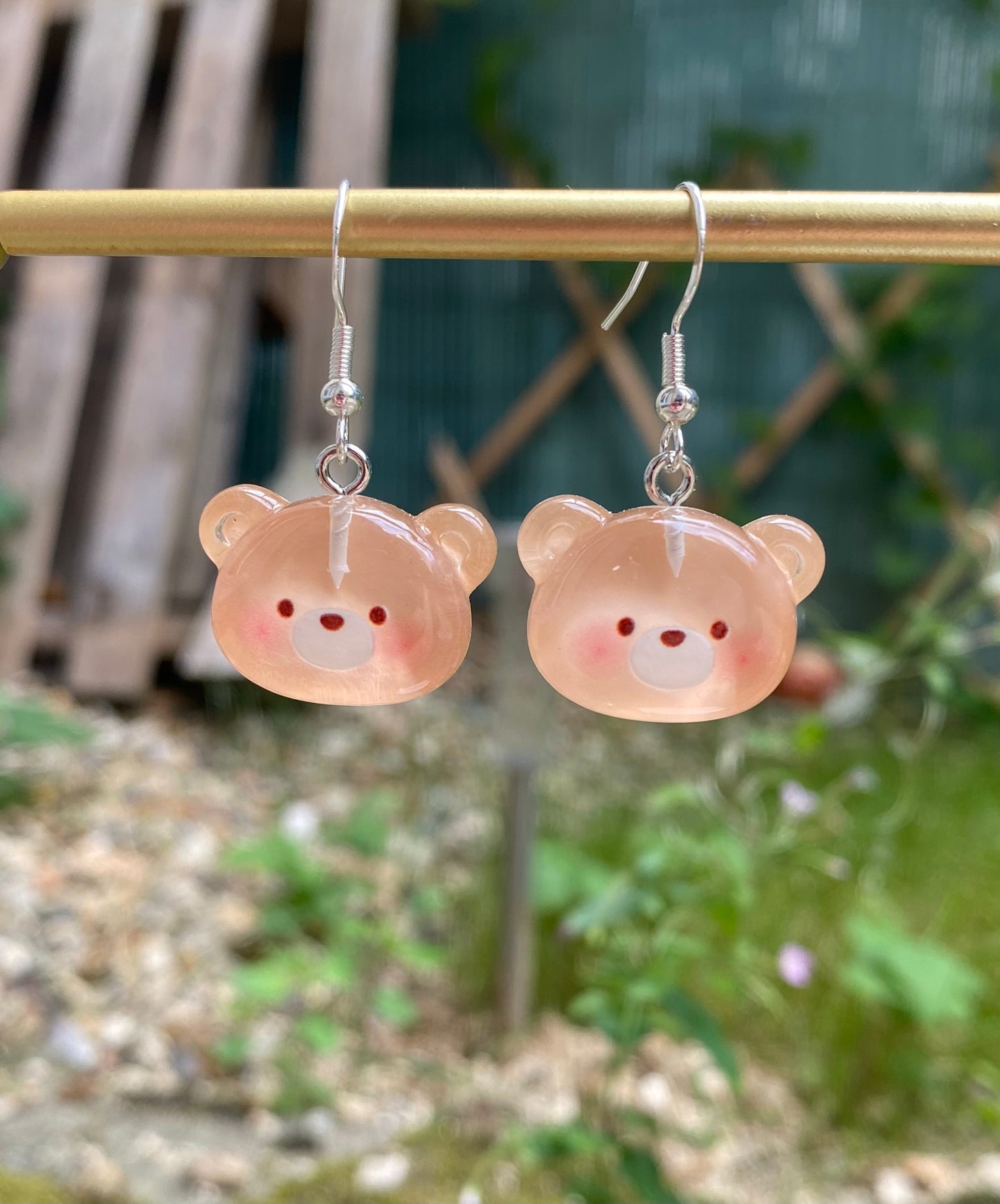 Boucles d’oreilles nounours